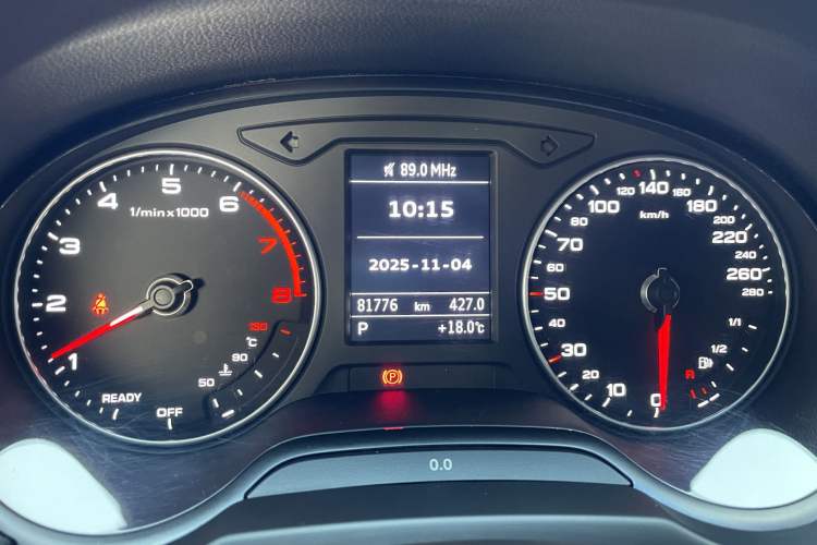 Used Audi A3 2019 Limousine 35 TFSI Fashion Edition China V standard Odometer Close Up