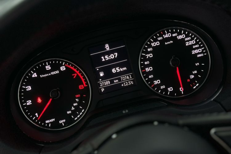 Used Audi A3 2019 Sportback 35 TFSI Fashion Edition China V Odometer Close Up