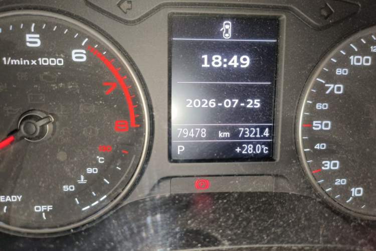 Used Audi A3 2019 Sportback 35 TFSI Ambition China V Odometer Close Up