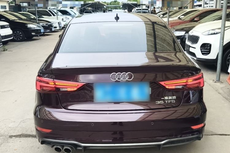 Used Audi A3 2019 Limousine 35 TFSI Fashion Edition China VI Emission Standard Rear