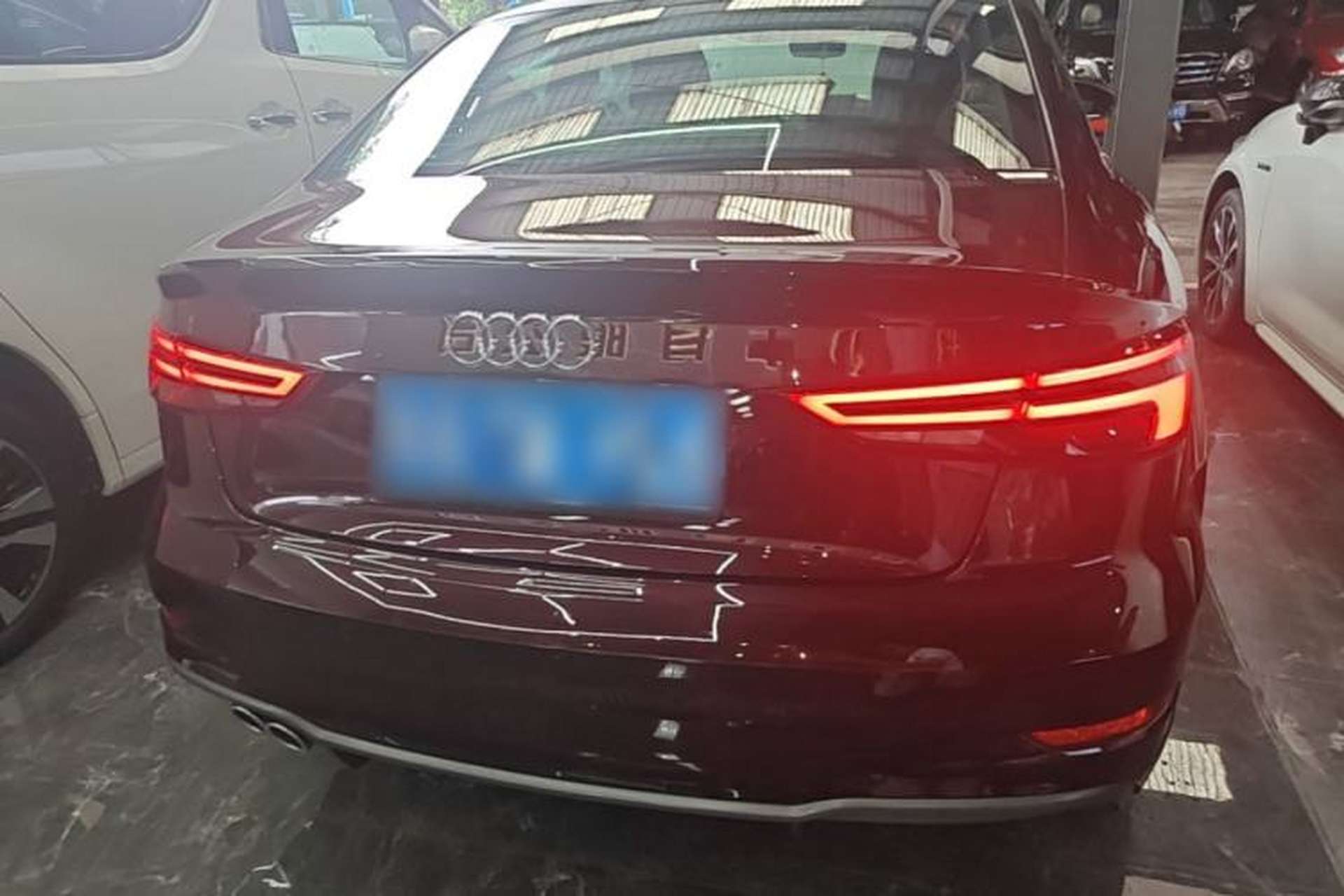 Used Audi A3 2019 Limousine 35 TFSI Fashion Edition China VI Emission Standard Rear