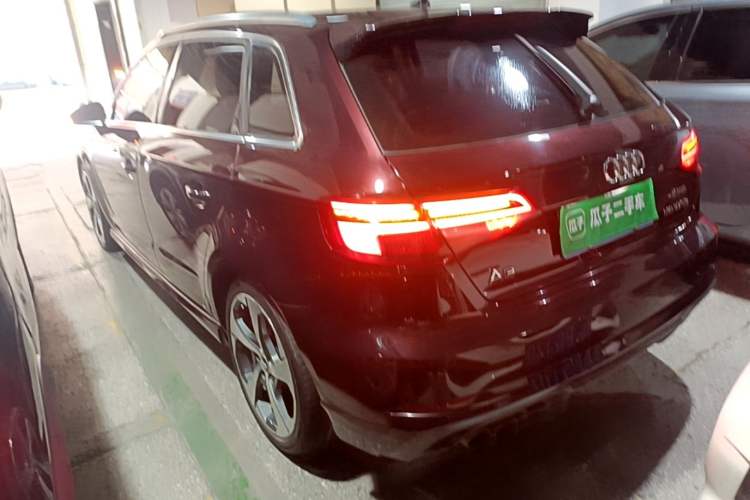 Used Audi A3 2019 Sportback 35 TFSI Sporty Version China VI Rear Left 45 Deg