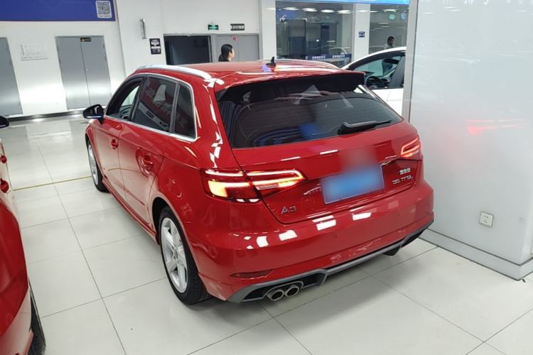 Used Audi A3 2019 Sportback 35 TFSI Fashion Edition China VI Emission Standard Rear Left 45 Deg