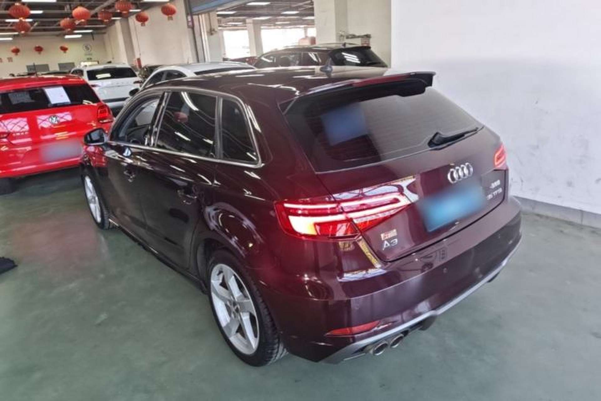 Used Audi A3 2019 Sportback 35 TFSI Fashion Edition China V Rear Left 45 Deg