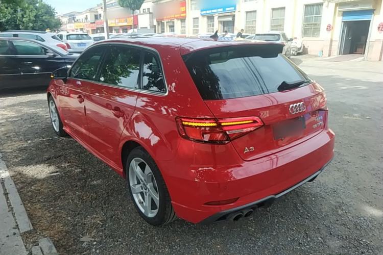 Used Audi A3 2019 Sportback 35 TFSI Fashion Edition China VI Emission Standard Rear Left 45 Deg