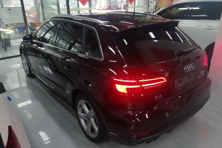 Used Audi A3 2019 Sportback 35 TFSI Fashion Edition China VI Emission Standard Rear Left 45 Deg