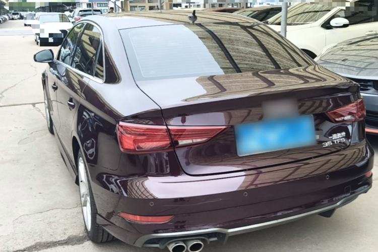 Used Audi A3 2019 Limousine 35 TFSI Fashion Edition China VI Emission Standard Rear Left 45 Deg