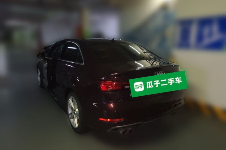 Used Audi A3 2019 Limousine 35 TFSI Fashion Edition China VI Emission Standard Rear Left 45 Deg