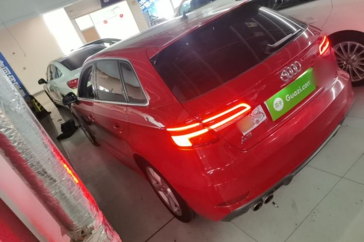 Used Audi A3 2019 Sportback 35 TFSI Fashion Edition China VI Emission Standard Rear Left 45 Deg