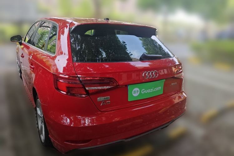 Used Audi A3 2019 Sportback 35 TFSI Fashion Edition China VI Emission Standard Rear Left 45 Deg