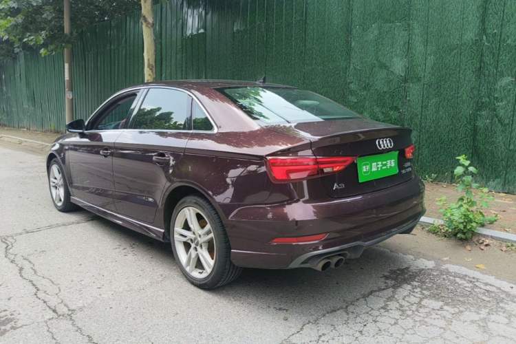Used Audi A3 2019 Limousine 35 TFSI Fashion Edition China V standard Rear Left 45 Deg