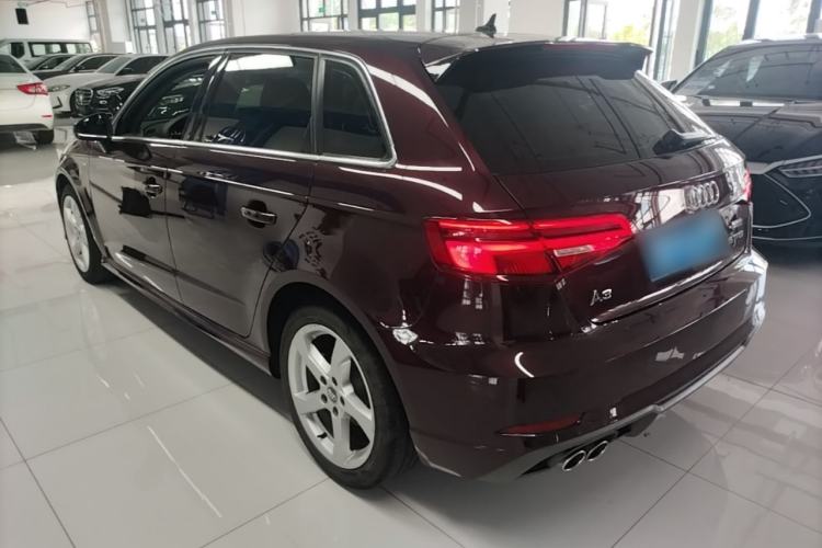 Used Audi A3 2019 Sportback 35 TFSI Fashion Edition China VI Emission Standard Rear Left 45 Deg