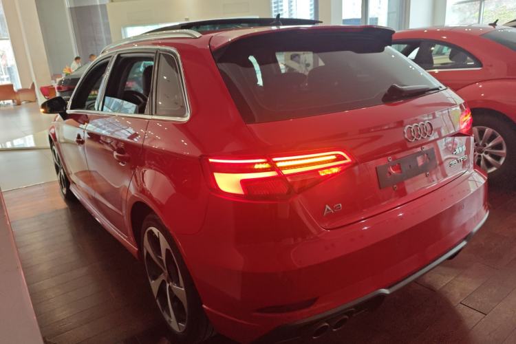 Used Audi A3 2019 Sportback 35 TFSI Sporty Version China VI Rear Left 45 Deg