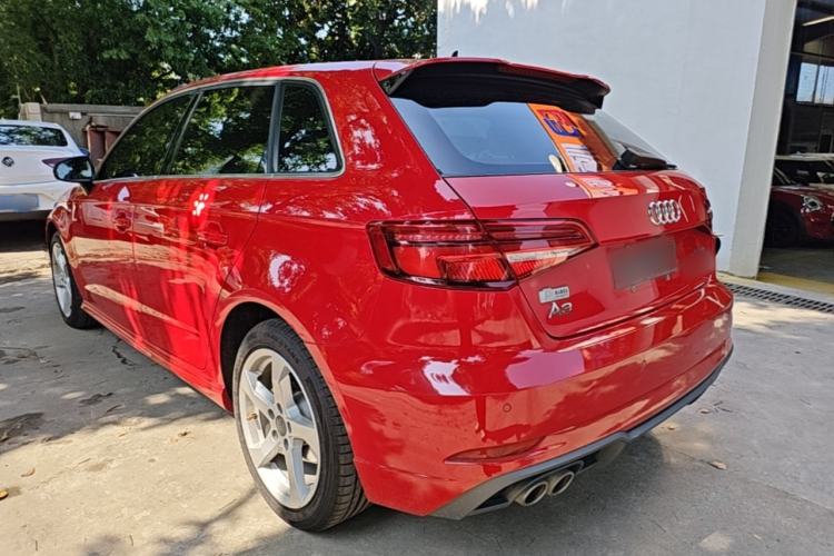 Used Audi A3 2019 Sportback 35 TFSI Fashion Edition China VI Emission Standard Rear Left 45 Deg