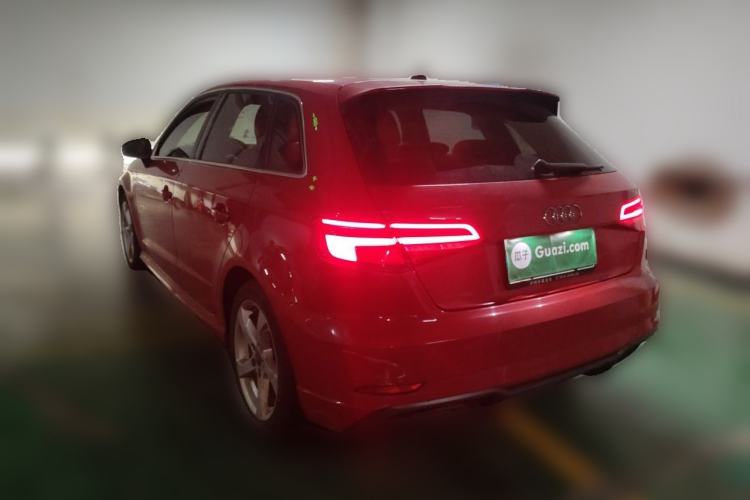 Used Audi A3 2019 Sportback 35 TFSI Fashion Edition China VI Emission Standard Rear Left 45 Deg