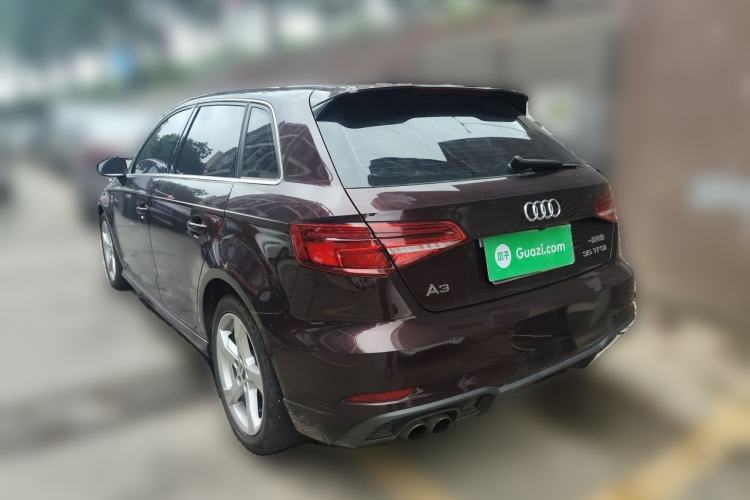 Used Audi A3 2019 Sportback 35 TFSI Fashion Edition China VI Emission Standard Rear Left 45 Deg