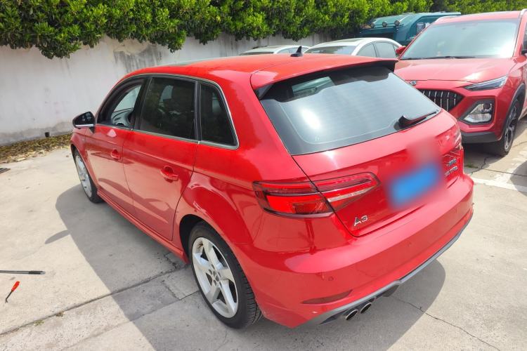 Used Audi A3 2019 Sportback 35 TFSI Fashion Edition China VI Emission Standard Rear Left 45 Deg