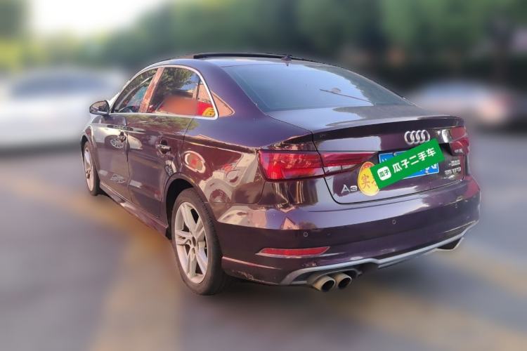 Used Audi A3 2019 Limousine 35 TFSI Fashion Edition China VI Emission Standard Rear Left 45 Deg