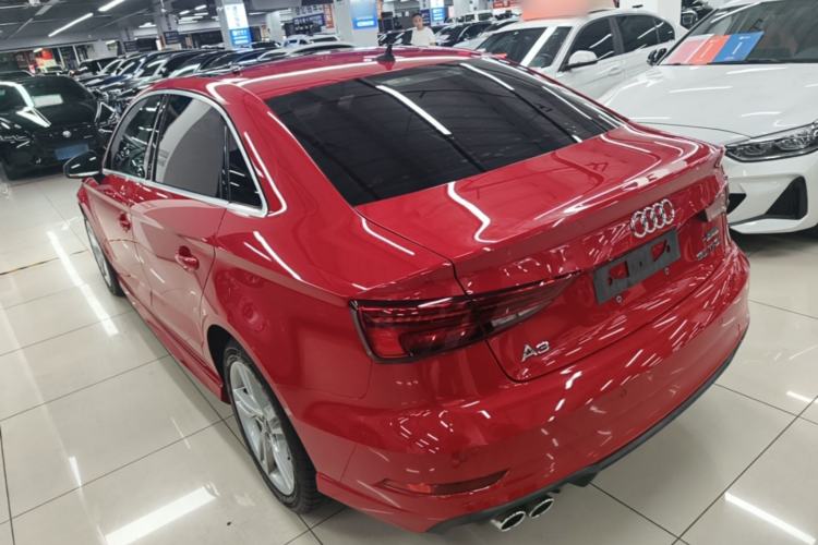 Used Audi A3 2019 Limousine 35 TFSI Fashion Edition China VI Emission Standard Rear Left 45 Deg