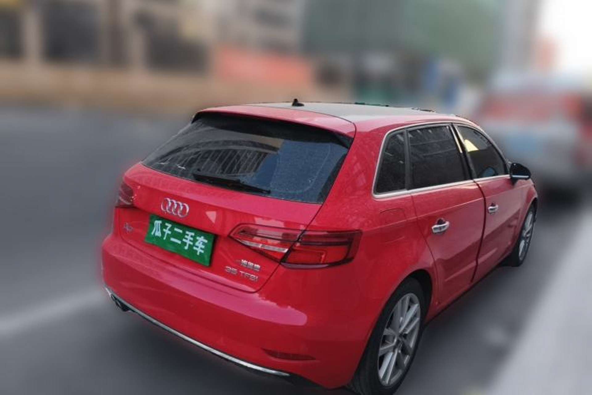 Used Audi A3 2019 Sportback 35 TFSI Ambition China VI Rear Right 45 Deg