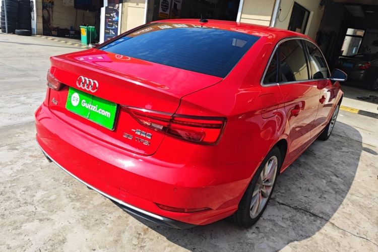 Used Audi A3 2019 Limousine 35 TFSI Ambition China V Rear Right 45 Deg