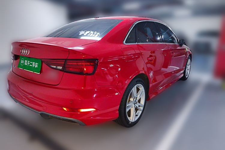 Used Audi A3 2019 Limousine 35 TFSI Sporty Version China VI Rear Right 45 Deg