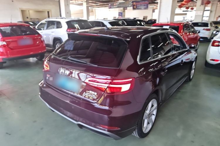 Used Audi A3 2019 Sportback 35 TFSI Fashion Edition China V Rear Right 45 Deg