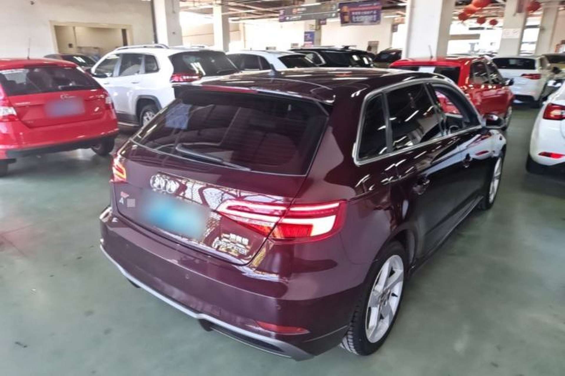 Used Audi A3 2019 Sportback 35 TFSI Fashion Edition China V Rear Right 45 Deg