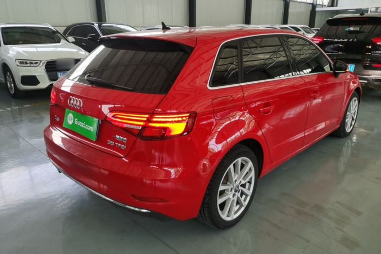 Used Audi A3 2019 Sportback 35 TFSI Ambition China VI Rear Right 45 Deg
