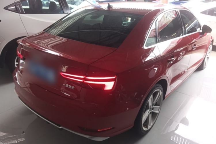 Used Audi A3 2019 Limousine 35 TFSI Style Edition China VI Emission Standard Rear Right 45 Deg