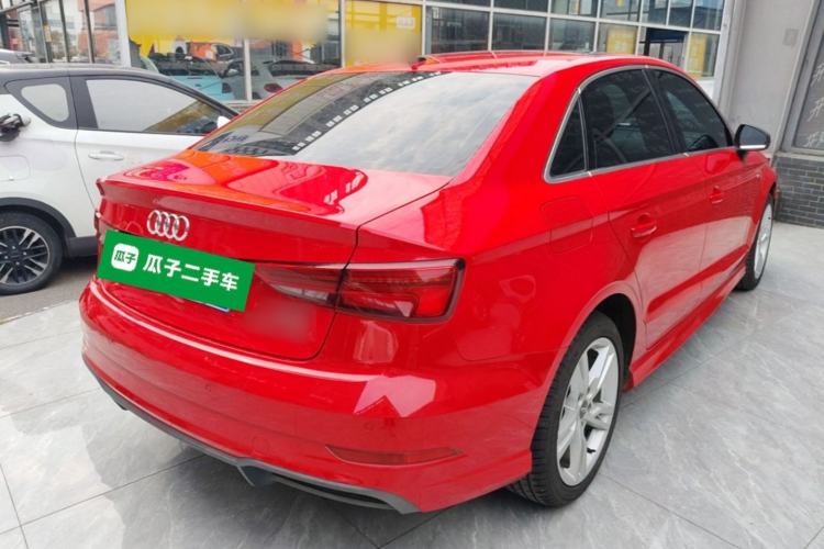 Used Audi A3 2019 Limousine 35 TFSI Fashion Edition China V standard Rear Right 45 Deg