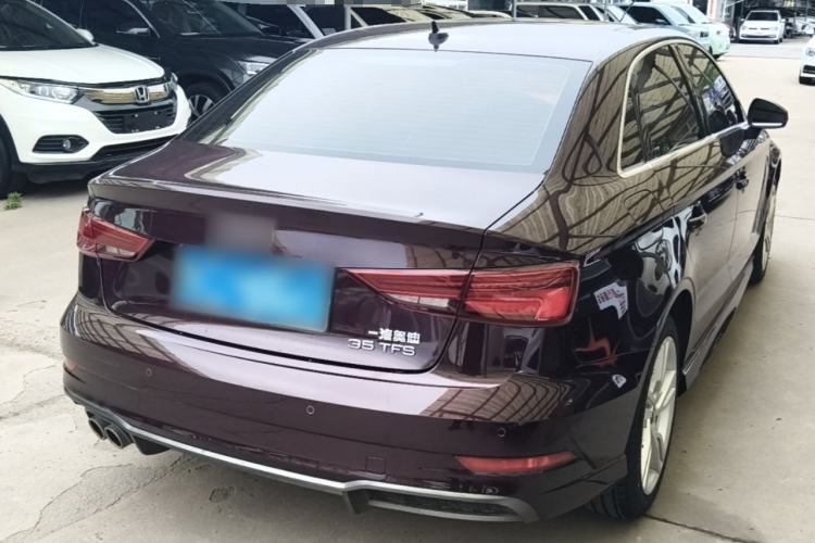 Used Audi A3 2019 Limousine 35 TFSI Fashion Edition China VI Emission Standard Rear Right 45 Deg