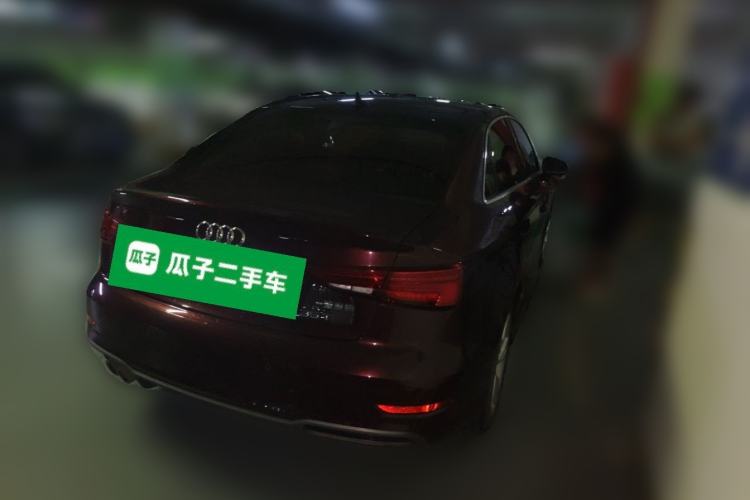 Used Audi A3 2019 Limousine 35 TFSI Fashion Edition China VI Emission Standard Rear Right 45 Deg