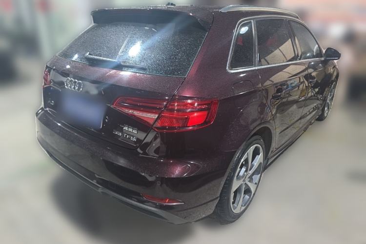 Used Audi A3 2019 Sportback 35 TFSI Sporty Version China VI Rear Right 45 Deg