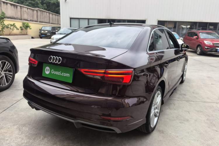 Used Audi A3 2019 Limousine 35 TFSI Fashion Edition China V standard Rear Right 45 Deg