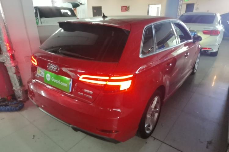 Used Audi A3 2019 Sportback 35 TFSI Fashion Edition China VI Emission Standard Rear Right 45 Deg