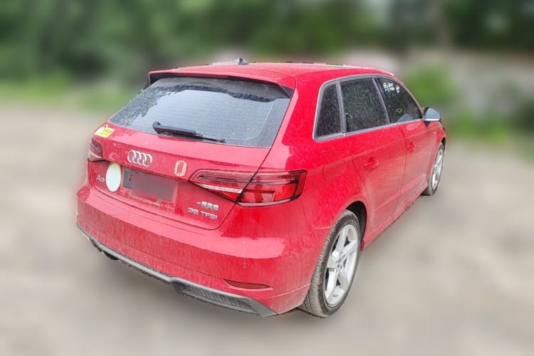 Used Audi A3 2019 Sportback 35 TFSI Fashion Edition China VI Emission Standard Rear Right 45 Deg