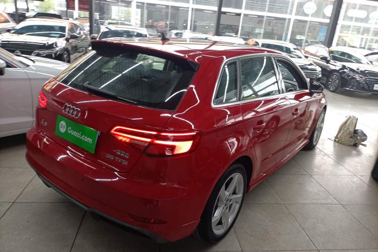 Used Audi A3 2019 Sportback 35 TFSI Fashion Edition China V Rear Right 45 Deg