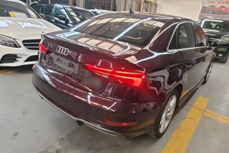 Used Audi A3 2019 Limousine 35 TFSI Fashion Edition China V standard Rear Right 45 Deg