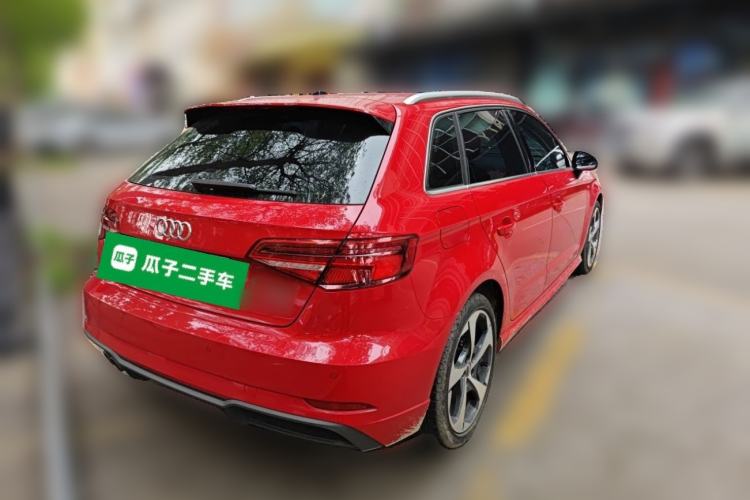 Used Audi A3 2019 Sportback 40 TFSI Sporty Model China VI Rear Right 45 Deg
