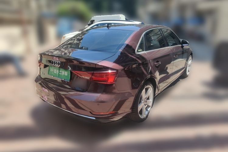 Used Audi A3 2019 Limousine 35 TFSI Style Edition China VI Emission Standard Rear Right 45 Deg