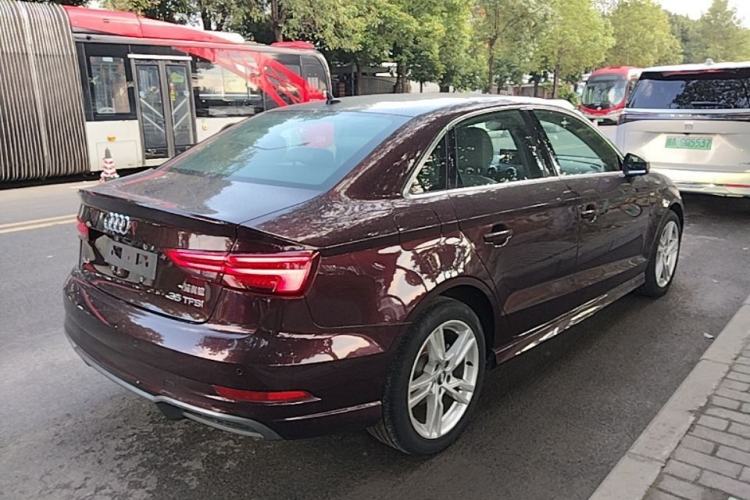 Used Audi A3 2019 Limousine 35 TFSI Fashion Edition China VI Emission Standard Rear Right 45 Deg