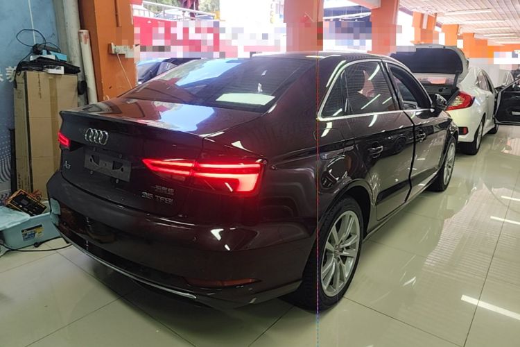 Used Audi A3 2019 Limousine 35 TFSI Ambition China VI Rear Right 45 Deg