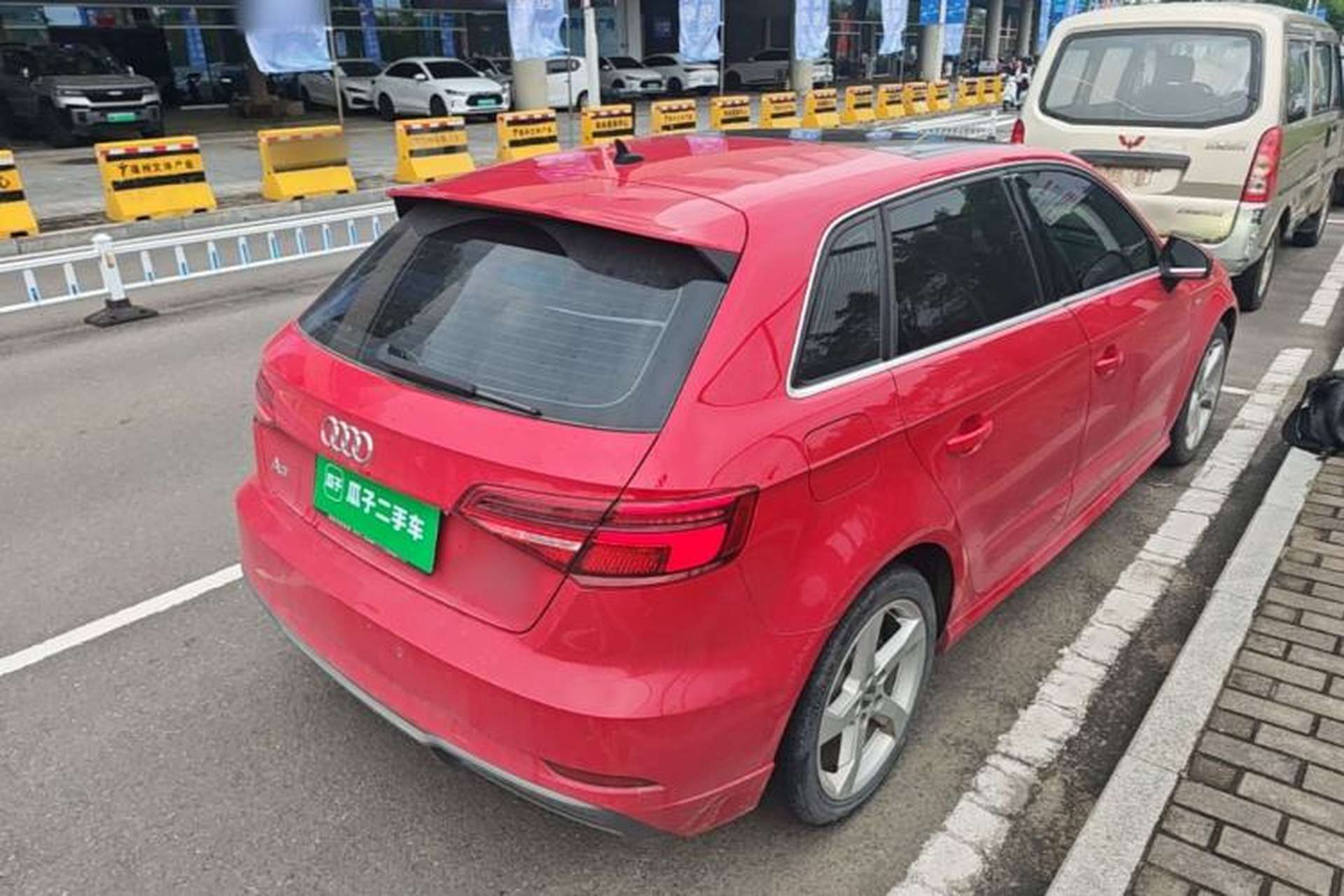 Used Audi A3 2019 Sportback 35 TFSI Fashion Edition China V Rear Right 45 Deg