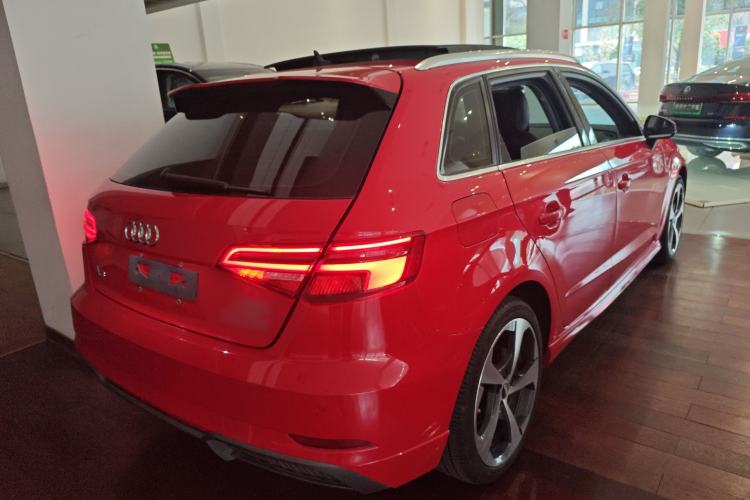 Used Audi A3 2019 Sportback 35 TFSI Sporty Version China VI Rear Right 45 Deg
