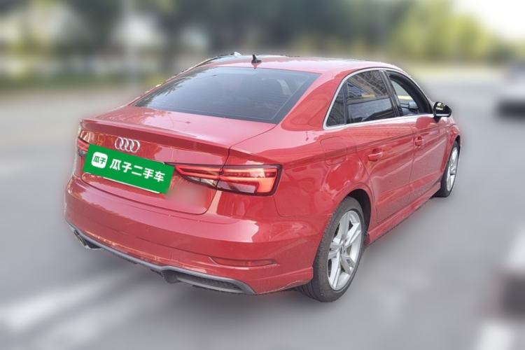 Used Audi A3 2019 Limousine 35 TFSI Fashion Edition China VI Emission Standard Rear Right 45 Deg
