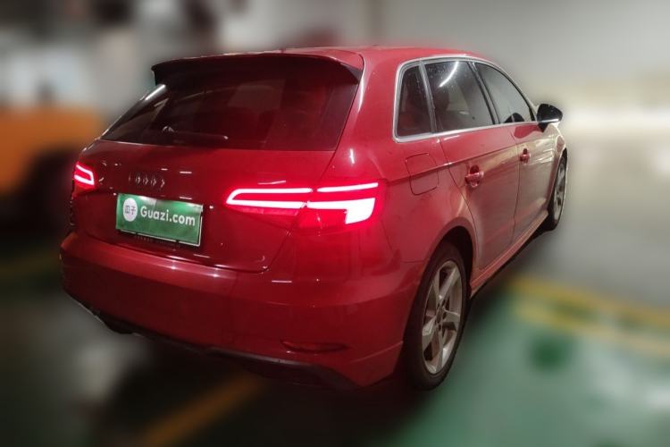 Used Audi A3 2019 Sportback 35 TFSI Fashion Edition China VI Emission Standard Rear Right 45 Deg