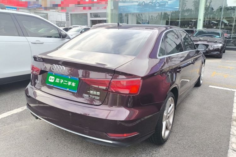 Used Audi A3 2019 Limousine 35 TFSI Style Edition China VI Emission Standard Rear Right 45 Deg