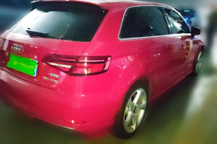 Used Audi A3 2019 Sportback 35 TFSI Fashion Edition China VI Emission Standard Rear Right 45 Deg