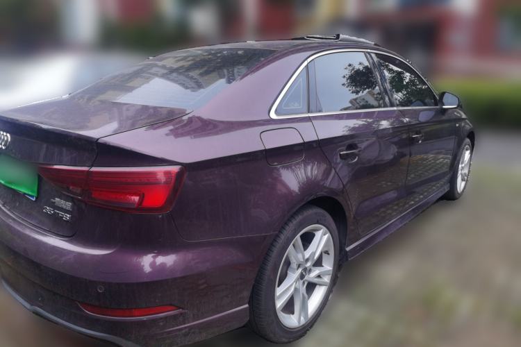Used Audi A3 2019 Limousine 35 TFSI Fashion Edition China VI Emission Standard Rear Right 45 Deg
